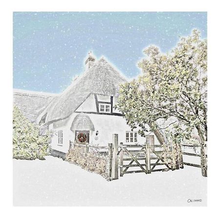Delightful 3Bed Thatched Cottage Стокбридж Екстериор снимка